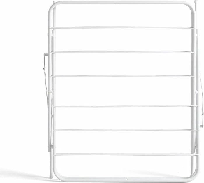 Tharëse rrobash vertikale Rayen 0036.01, palosëse, 14 m sipërfaqe tharjeje, 61 x 138 x 44.5 cm, çelik inox, e bardhë