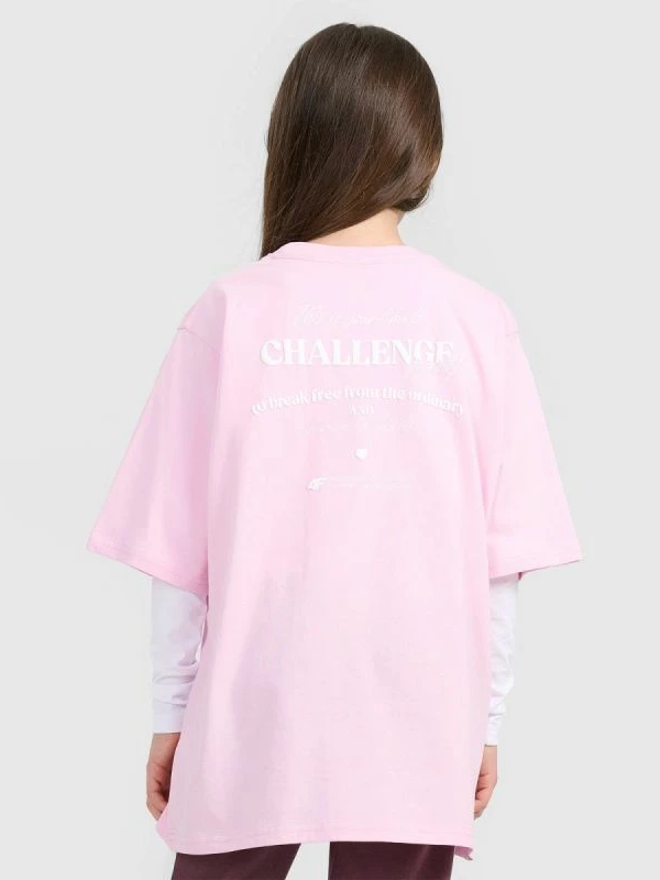 Maicë për fëmijë 4F, rozë