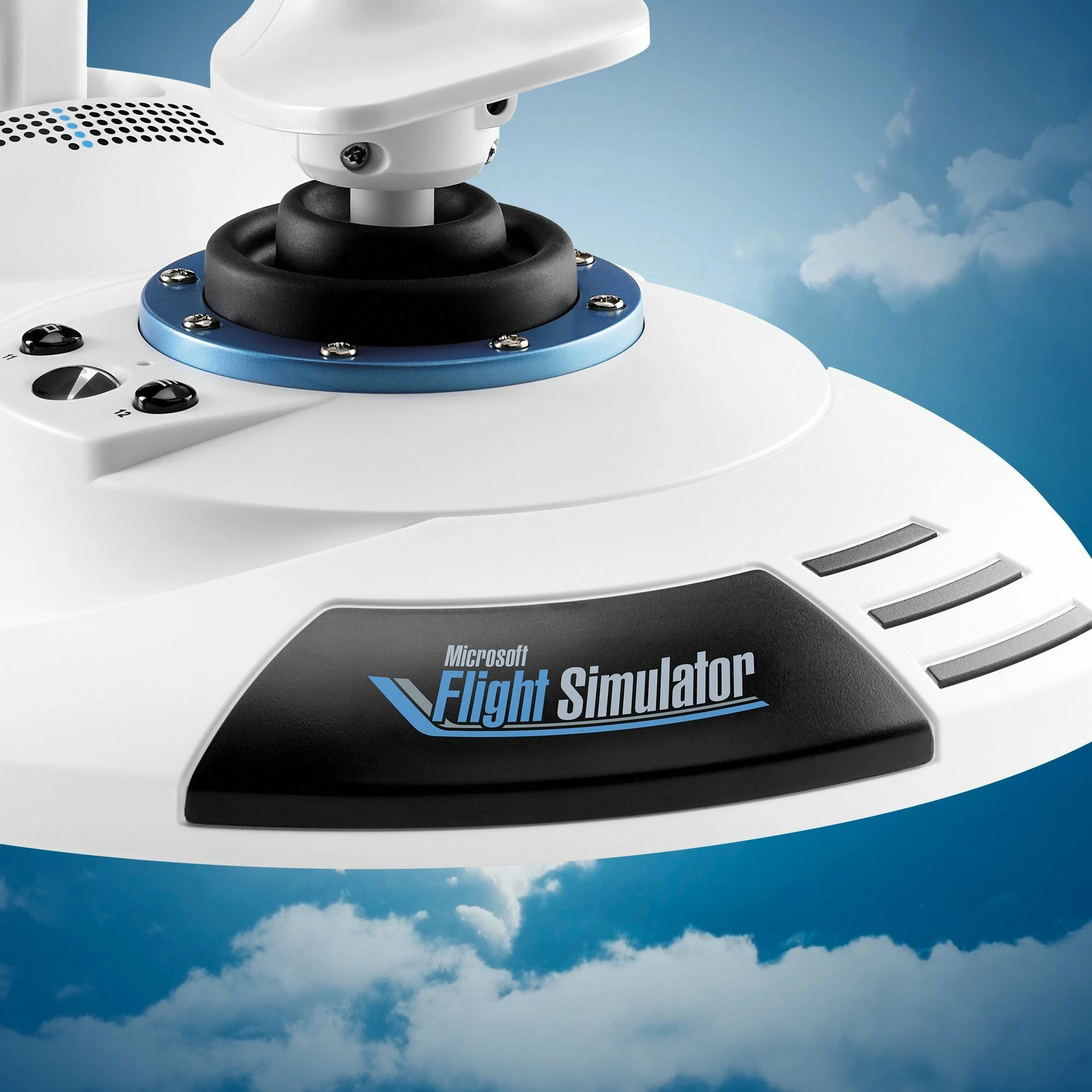 Joystick Thrustmaster T.Flight Hotas One Microsoft Flight Simulator Edition 4460295, me kabllo, për PC/Xbox Series X|S/Xbox One, i bardhë