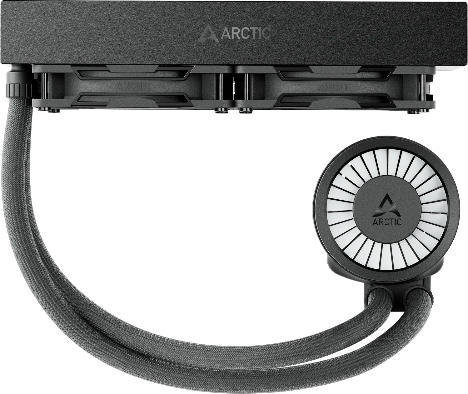 Ftohës uji ARCTIC Liquid Freezer III Pro 240 A-RGB, 2x120mm, zi/bardhë