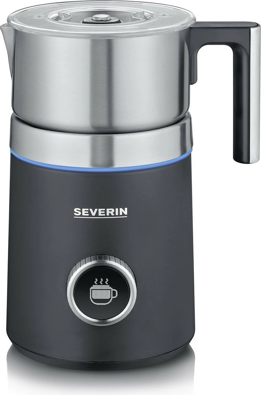 Shkumëzues qumështi Severin Spuma 700 Plus SM3587, 500W, 0.7L, i zi/inoks