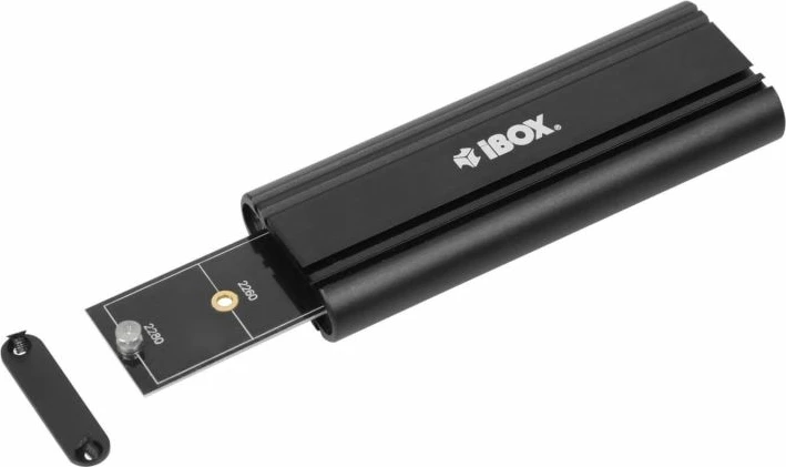 Kuti SSD NVMe iBox HD-07, e zezë