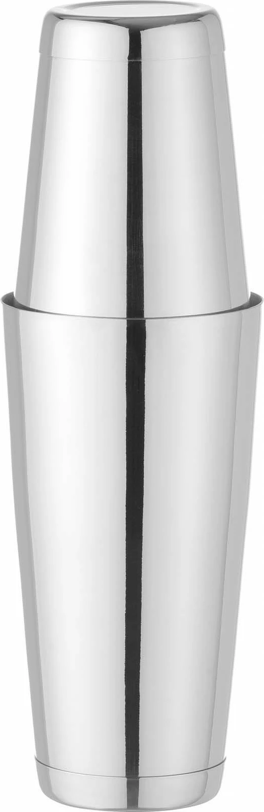 Shaker Boston Tin-on-Tin, Bar Up, 0.8L, Ø90mm, çelik inox, argjendtë, set 2 pjesë
