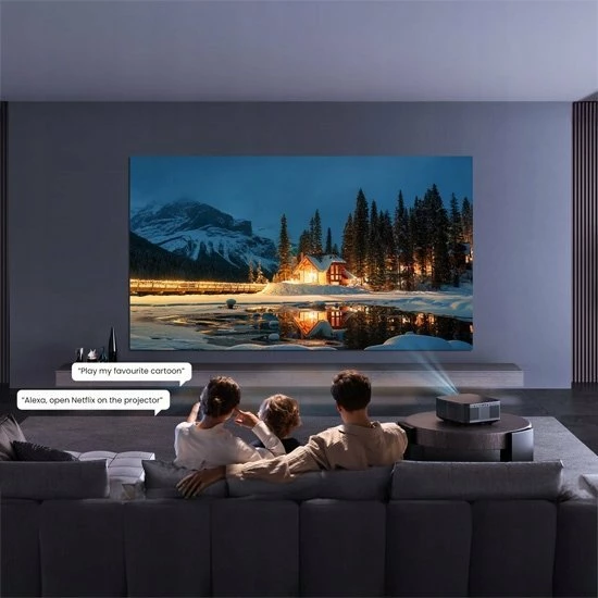 Projektor Yaber K3 Full HD 1080p 1600 ANSI, Google TV, Wi‑Fi 6, JBL 15W, i zi