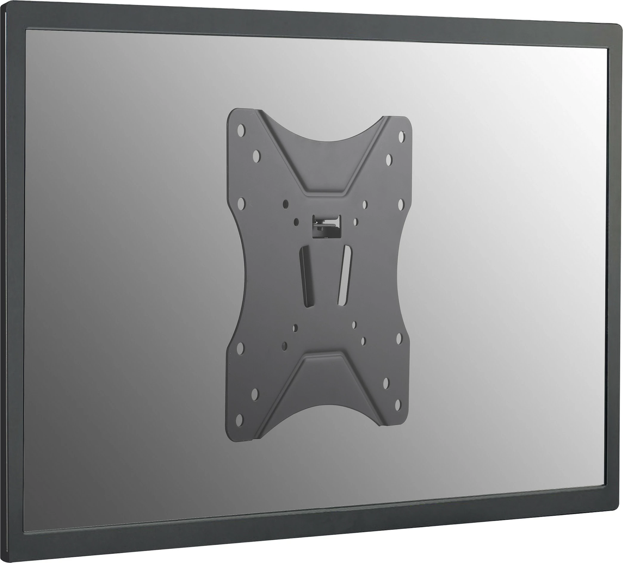 Mbajtëse muri për TV/monitor EQUIP 23-43", VESA 200x200, 20 kg, slim, e zezë