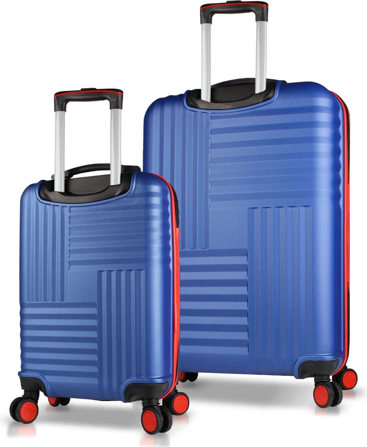 Set valixhesh (2 copë), ngjyrë blu navy, Zoozie Bags, 8326