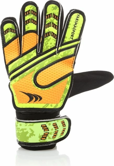 Doreza për portierë të vegjël Yakimasport, të zezë me të verdhë