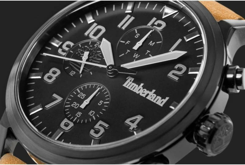 Orë dore për meshkuj Timberland Driscoll TDWGF0040701, e zezë, set me çantë