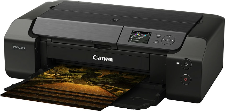 Printer fotografik Canon PIXMA PRO-200S, Inkjet A3+, 4800 x 2400 DPI, Wi‑Fi, i zi