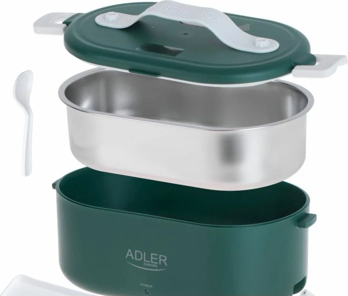 Lunch box elektrik Adler AD4505 0.8 L, gjelbër