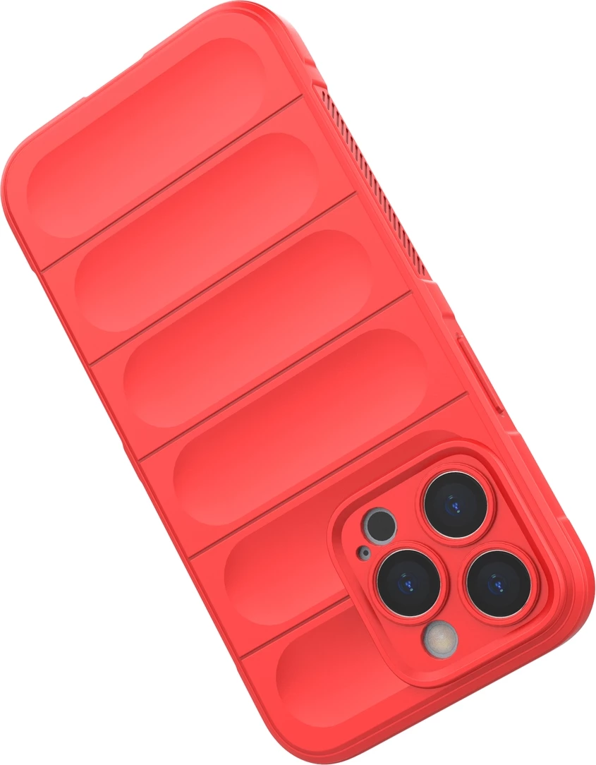 Mbështjellës Hurtel Magic Shield Case për iPhone 13 Pro, TPU, Kuqe