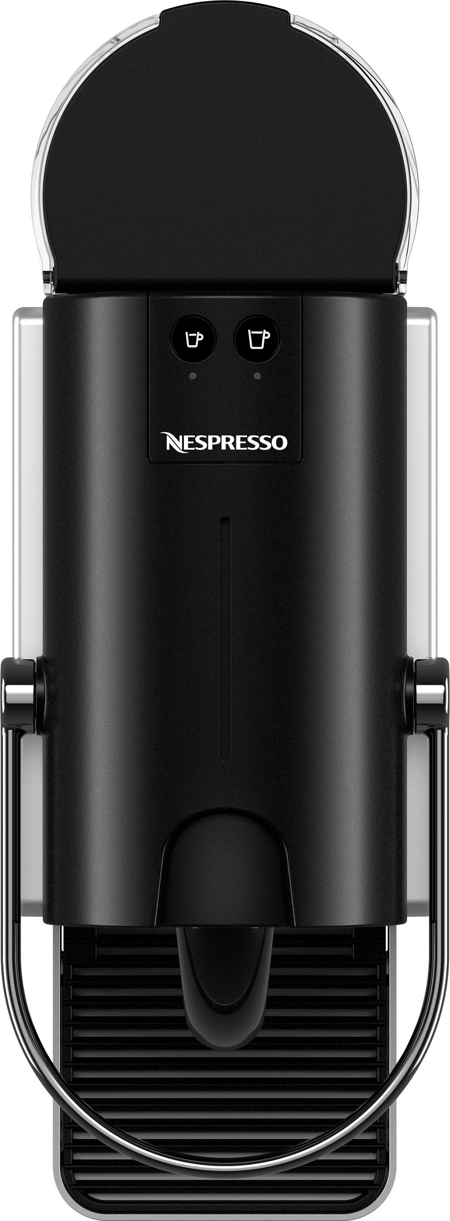 Aparat kafeje kapsulë DeLonghi Pixie EN127.S, 1 L, 1260 W, Ngjyrë e zezë, gri, argjendtë