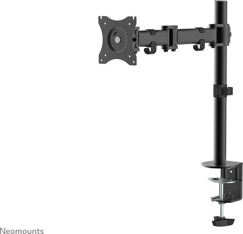 Krah monitori Neomounts NM-D135BLACK, për tavolinë, 10-27 inç, rregullim lartësie, ngjyrë e zezë