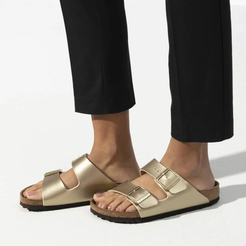 Papuqe femra Birkenstock, të arta [Madhësia: 38]