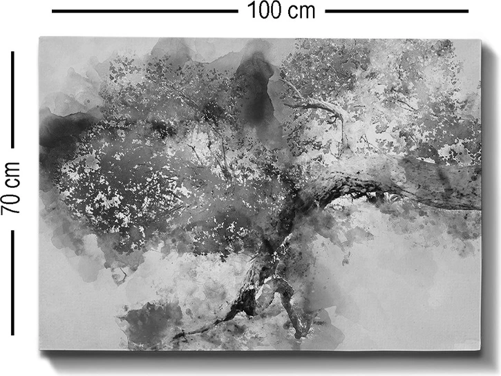 Pikturë kanavace Benkon, printim digjital, shumëngjyrëshe, 70x3x100cm