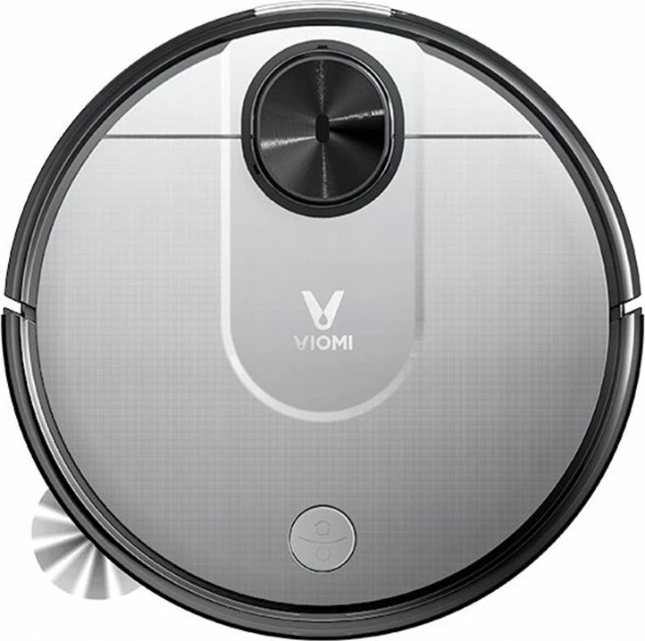 Robot fshesë me korrent Viomi V2 Pro, me fshirje dyshemeje, Wi‑Fi, 0.6L, e zezë