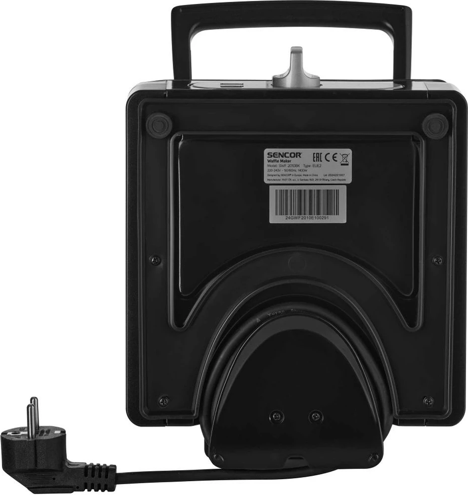 Toster për waffle Sencor SWF 2010BK, e zeze