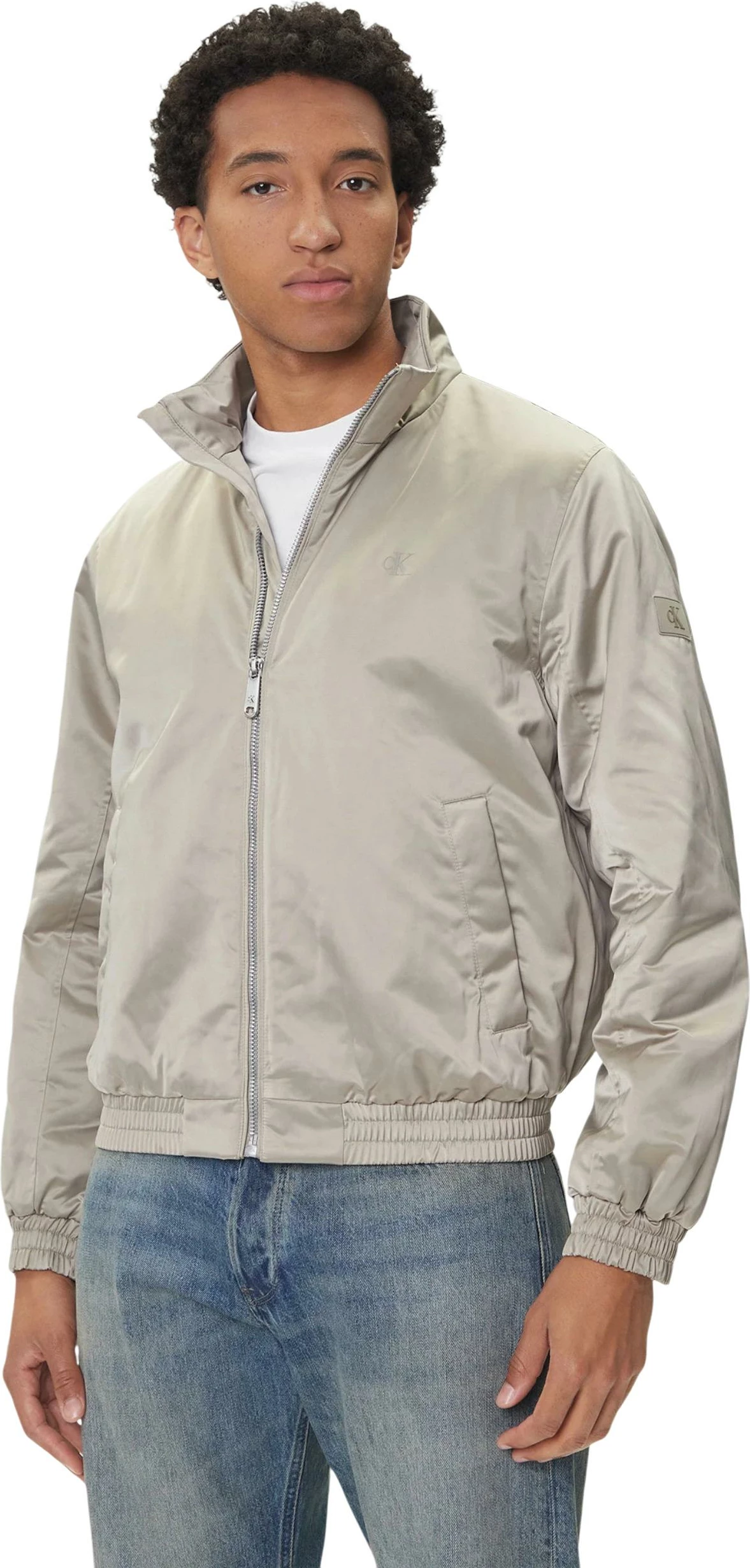 Jakne për meshkuj Calvin Klein Jeans LV04RC516G, taupe [Madhësia: S]