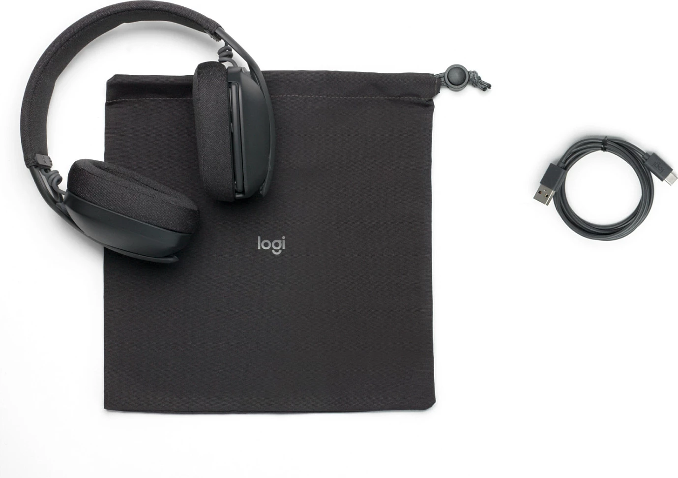 Kufje Logitech Zone Vibe 100, Wireless, Calls/Music, 185 g, Graphite