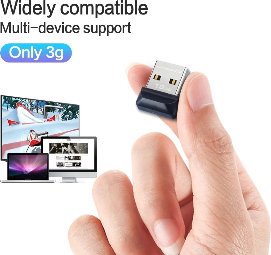 USB Flash Drive Metalik 8GB Mini – Wansenda