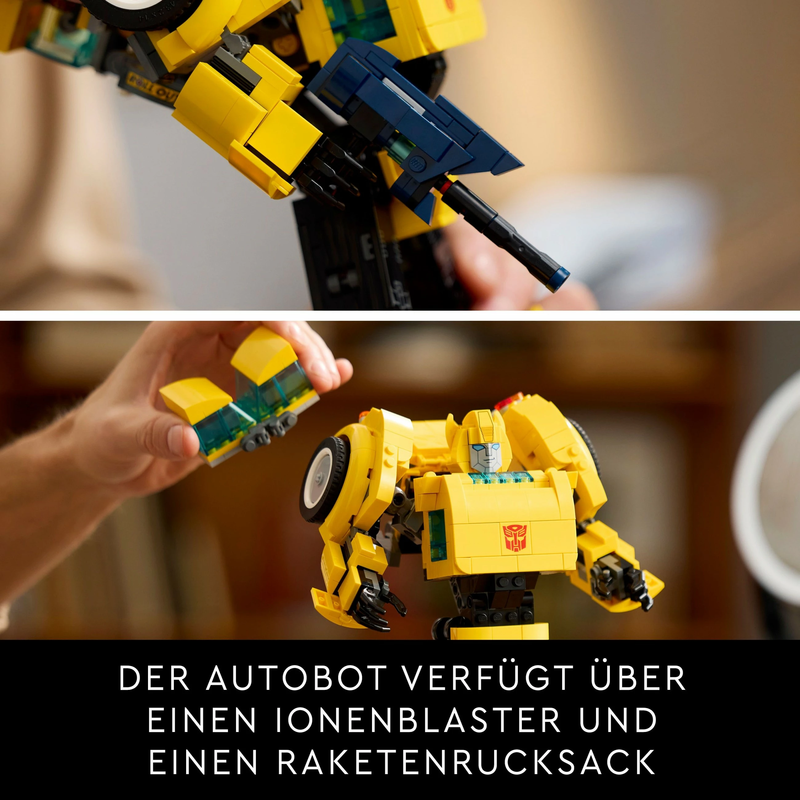 Set ndërtimi LEGO Bumblebee, 950 pjesë, shumëngjyrësh