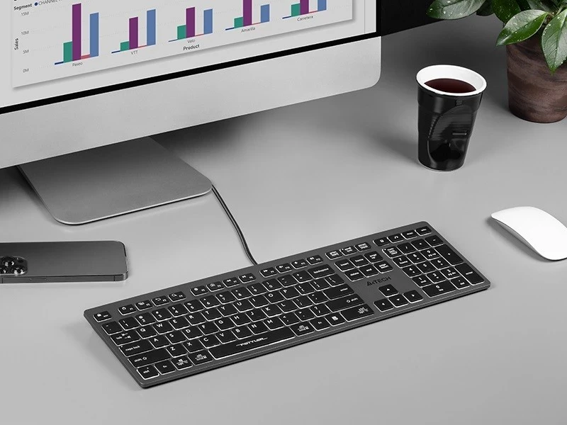 Tastierë A4Tech FSTYLER FX60H, e zezë