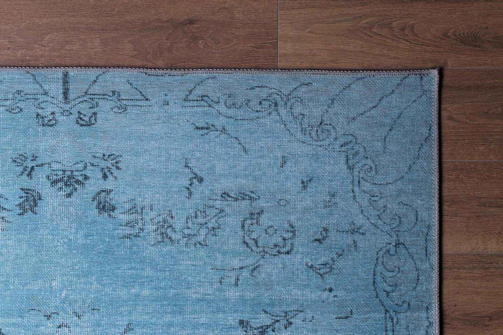 Qilim Conceptum Hypnose, Dorian Chenille, blu, 210x310cm