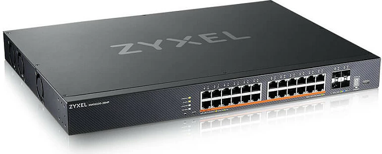 Switch Zyxel XMG2230-28HP, 24x 2.5G PoE++, 4x 10G SFP+, Rack 1U, i zi
