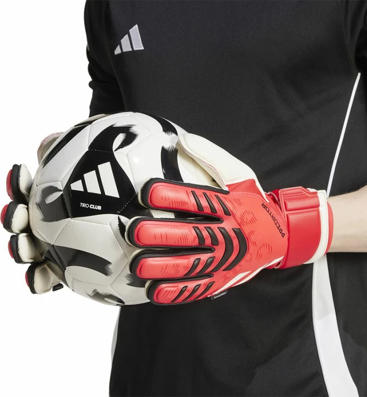 Dorëza portieri adidas për meshkuj, të kuqe [Madhësia: 11]