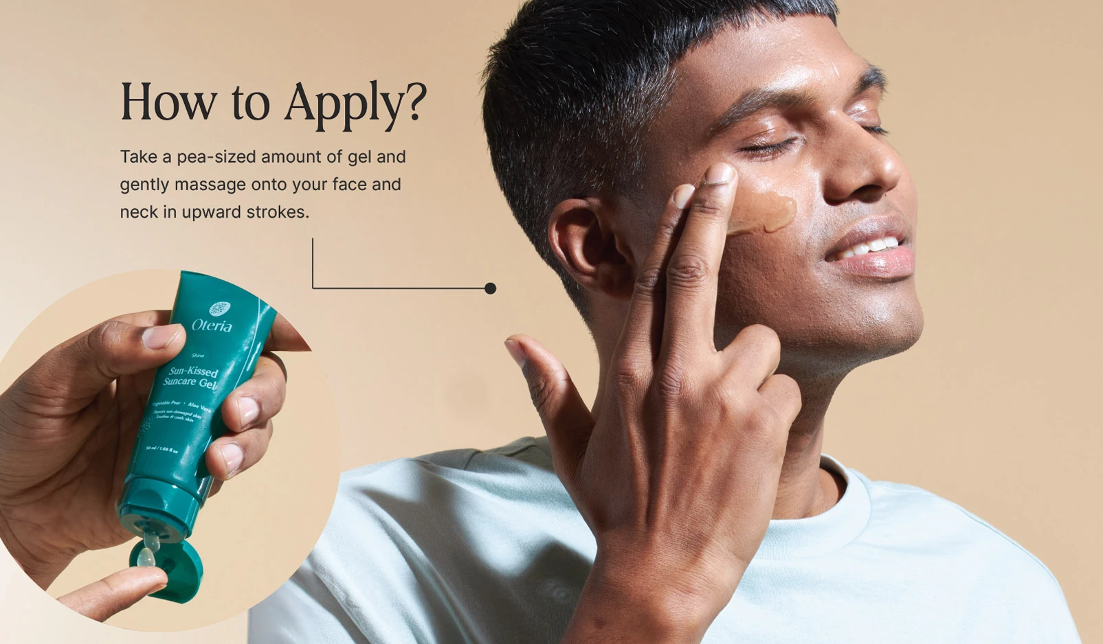 Sun-Kissed Suncare Gel