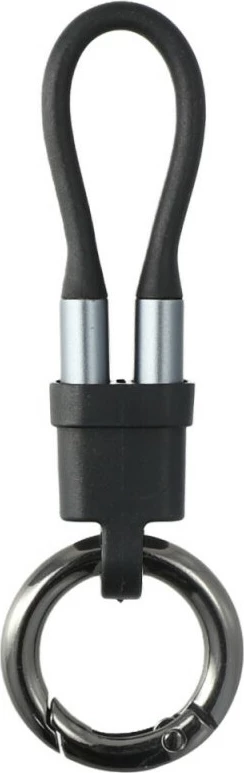 Set kabllo USB-C 4smarts, 7.5cm, me unazë çelësi, ngjyra të përziera