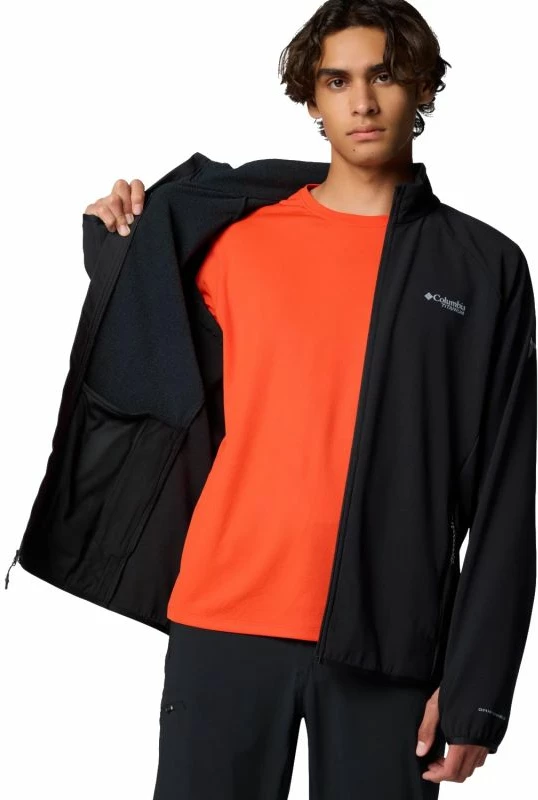 Jakne Columbia për meshkuj, e zezë