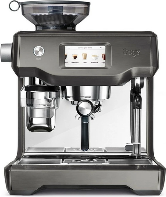 Aparat kafeje espresso Sage Oracle Touch, automatik, mulli i integrum, 15 bar, 2.5 L, black steel