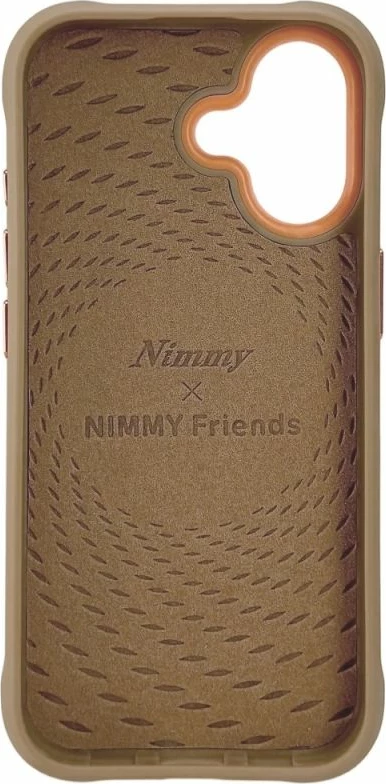 Kapak MagSafe Nimmy Tiger për iPhone 17, kafe e çelët