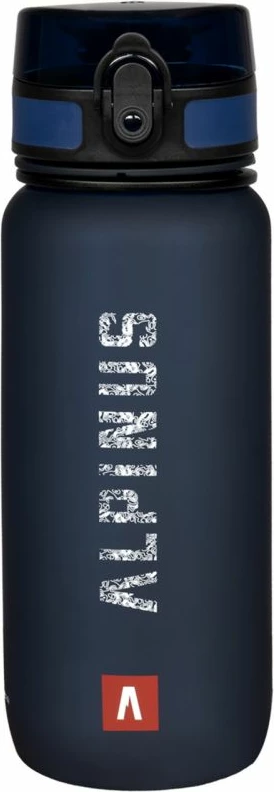 Shishe uji Alpinus Trysil 650 ml për aktivitete sportive, ngjyrë blu e errët