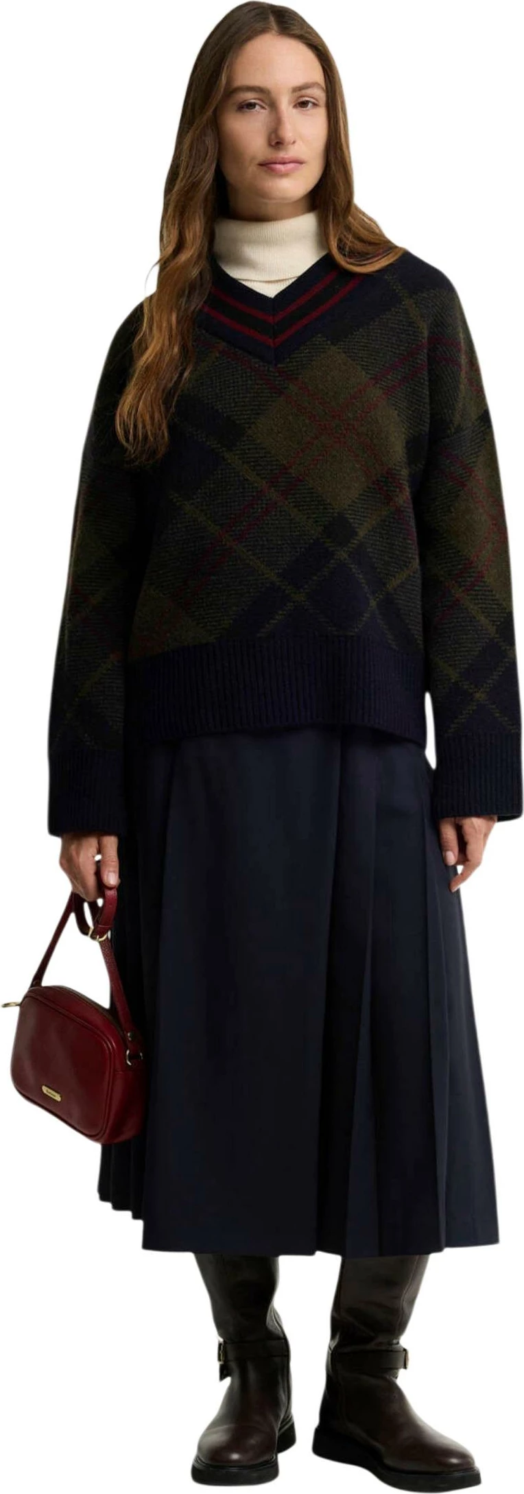 Xhemper për femra Barbour SHAE 262MLKN1841, i gjelbër [Madhësia: XXS]