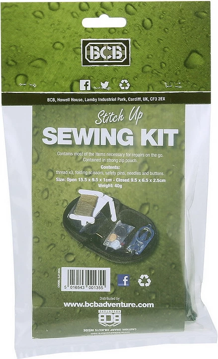 Mbijetesë Dhe Kampim BCB BCB Sewing kit black CJ135A