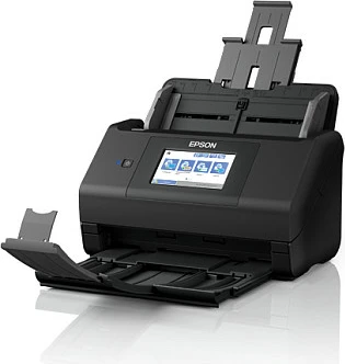 Skaner dokumentesh Epson WorkForce ES-580W, A4, duplex, Wi-Fi, ADF 200 fletë, 35 ppm, i zi
