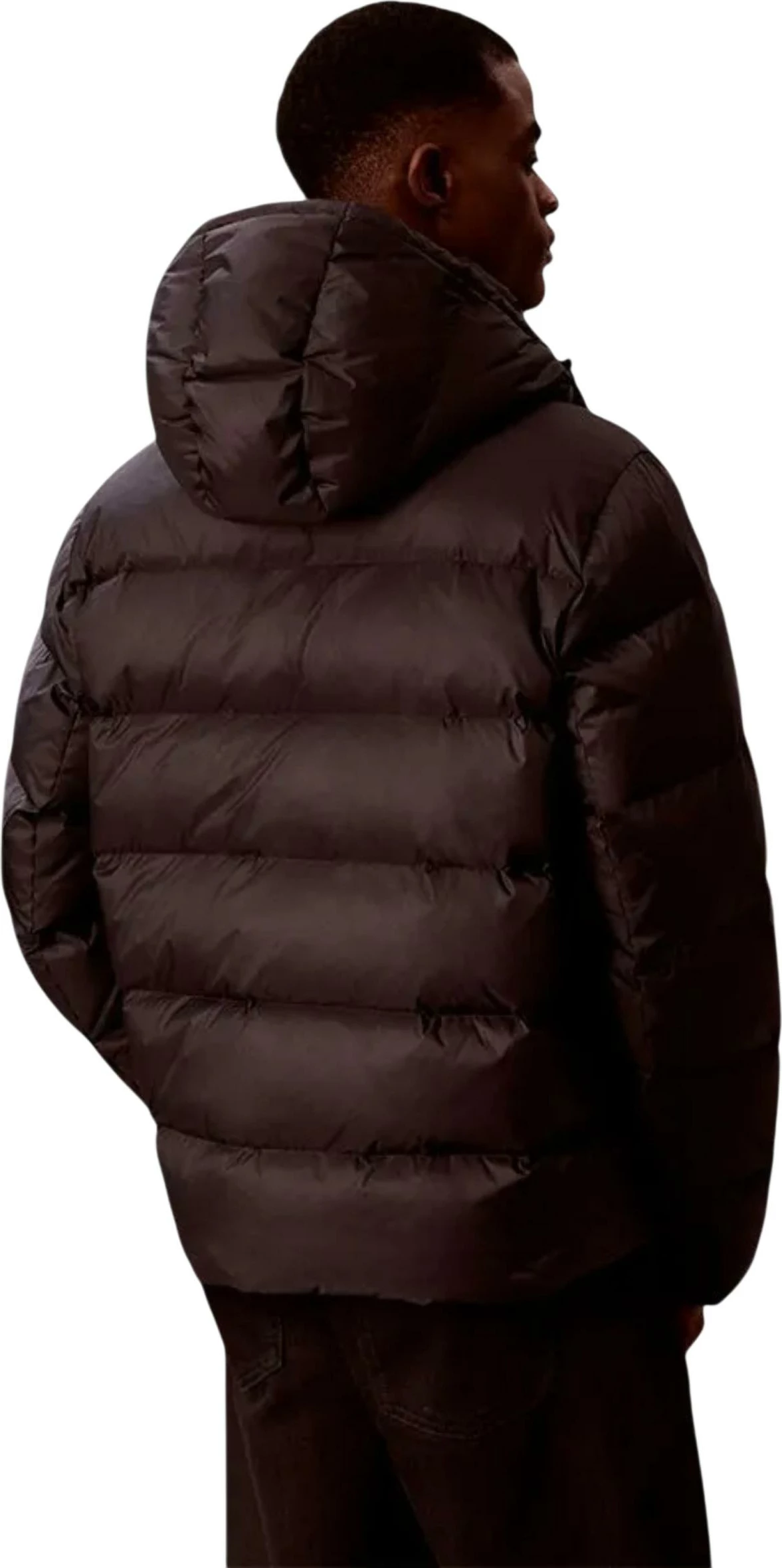 Jakne puffer Calvin Klein Jeans LV04RH502G për meshkuj, e zezë [Madhësia: XXL]