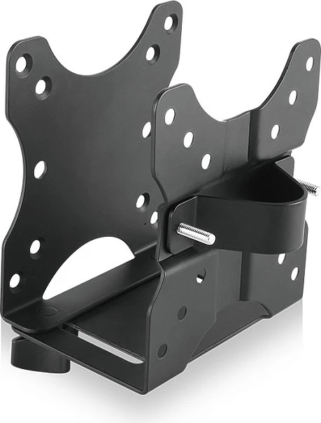 Raft për miniPC ICY BOX IB-MSA102-VM, montim në tavolinë, VESA 75x75/100x100 mm, i zi