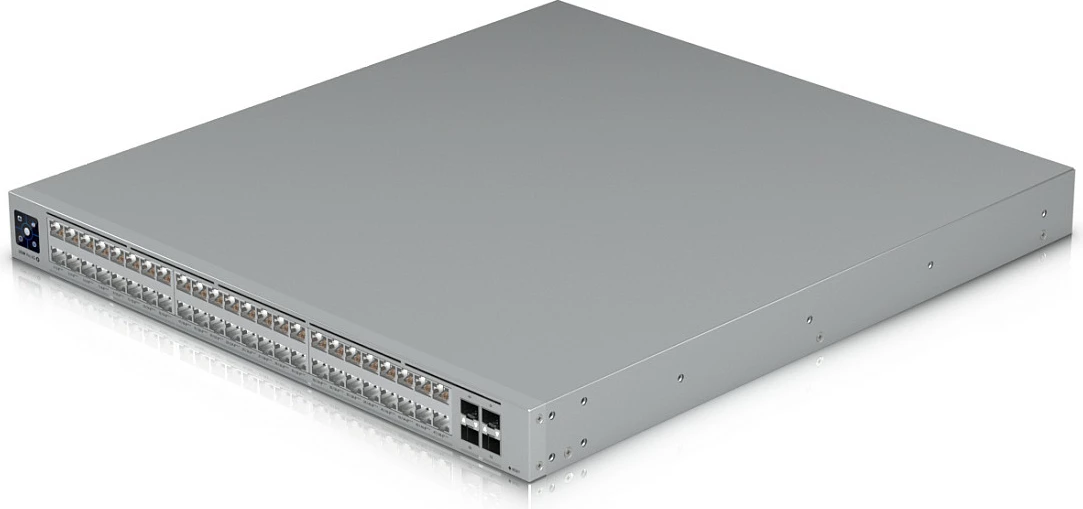 Switch Ubiquiti UniFi USW-PRO-XG-48-PoE, 48-port (32x10G + 16x2.5G), 4xSFP+, PoE+++ 1080W, rackmount, gri