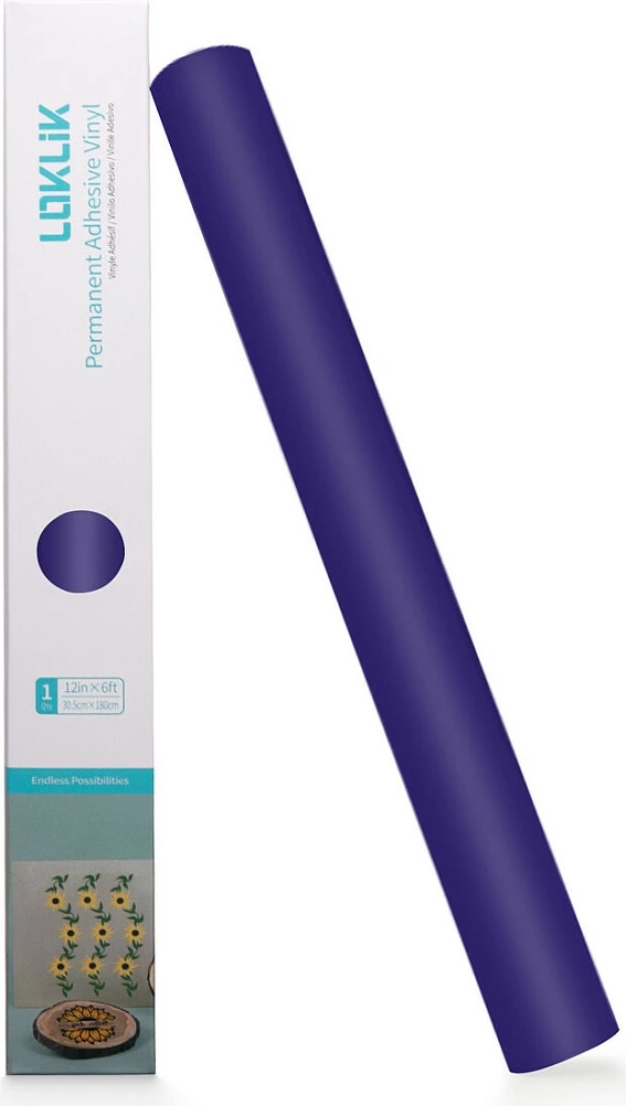 Folje vinili permanente LOKLiK, matt, 30.5 x 180 cm, lila