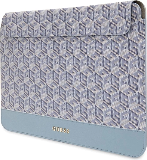 Mbështjellës laptopi Guess GCube Stripe, 14", Blu