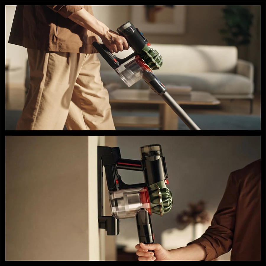 Fshesë me bateri Dyson V8 Cyclone, 2-në-1, pa qese, 0.54 L, 150 AW, e zezë