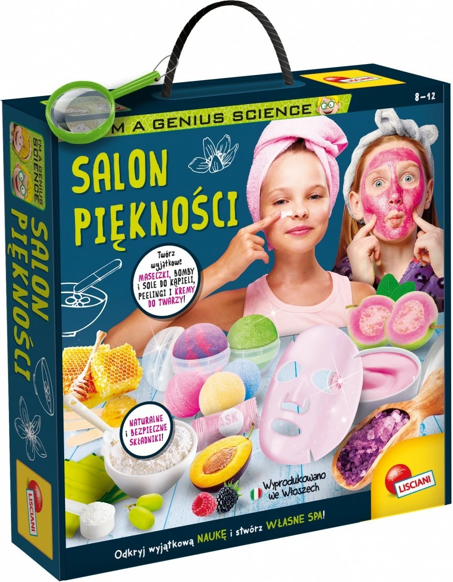 Set laborator kozmetike, Lisciani Im A Genius Beauty Salon 304-PL102631, 8-12 vjec