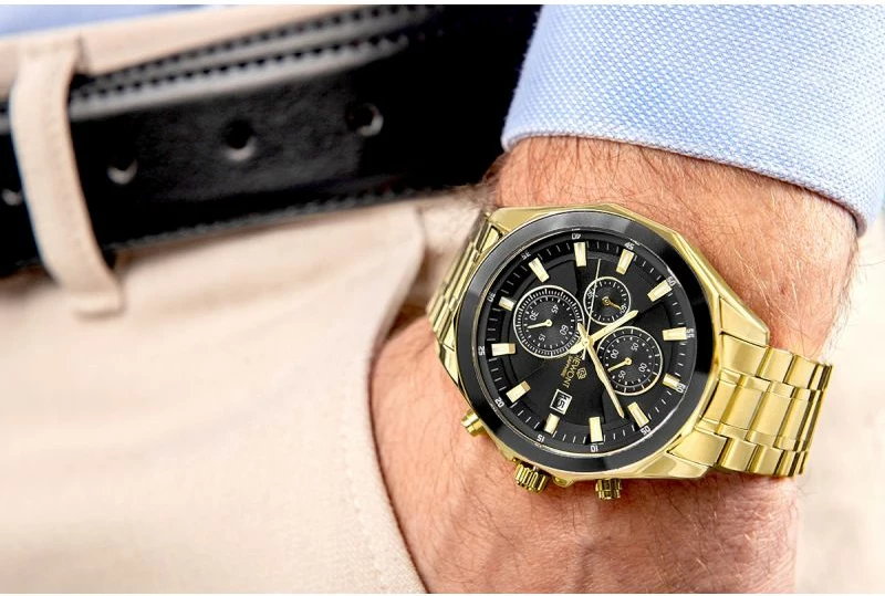 Orë dore për meshkuj Giewont, e zezë