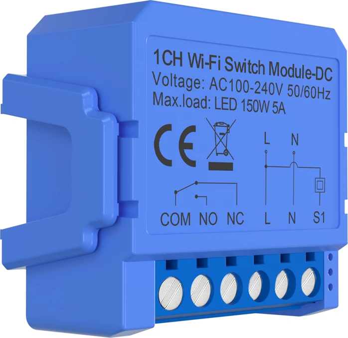 Switch smart Avatto WSM16-DC32V-1 1 kanal dry contact Wi‑Fi Tuya