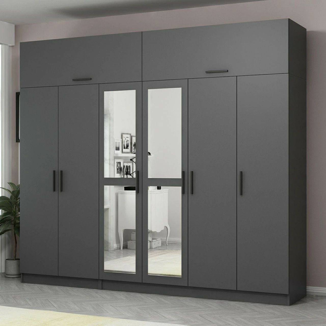 Dollap Skye Decor, anthracite, 5186