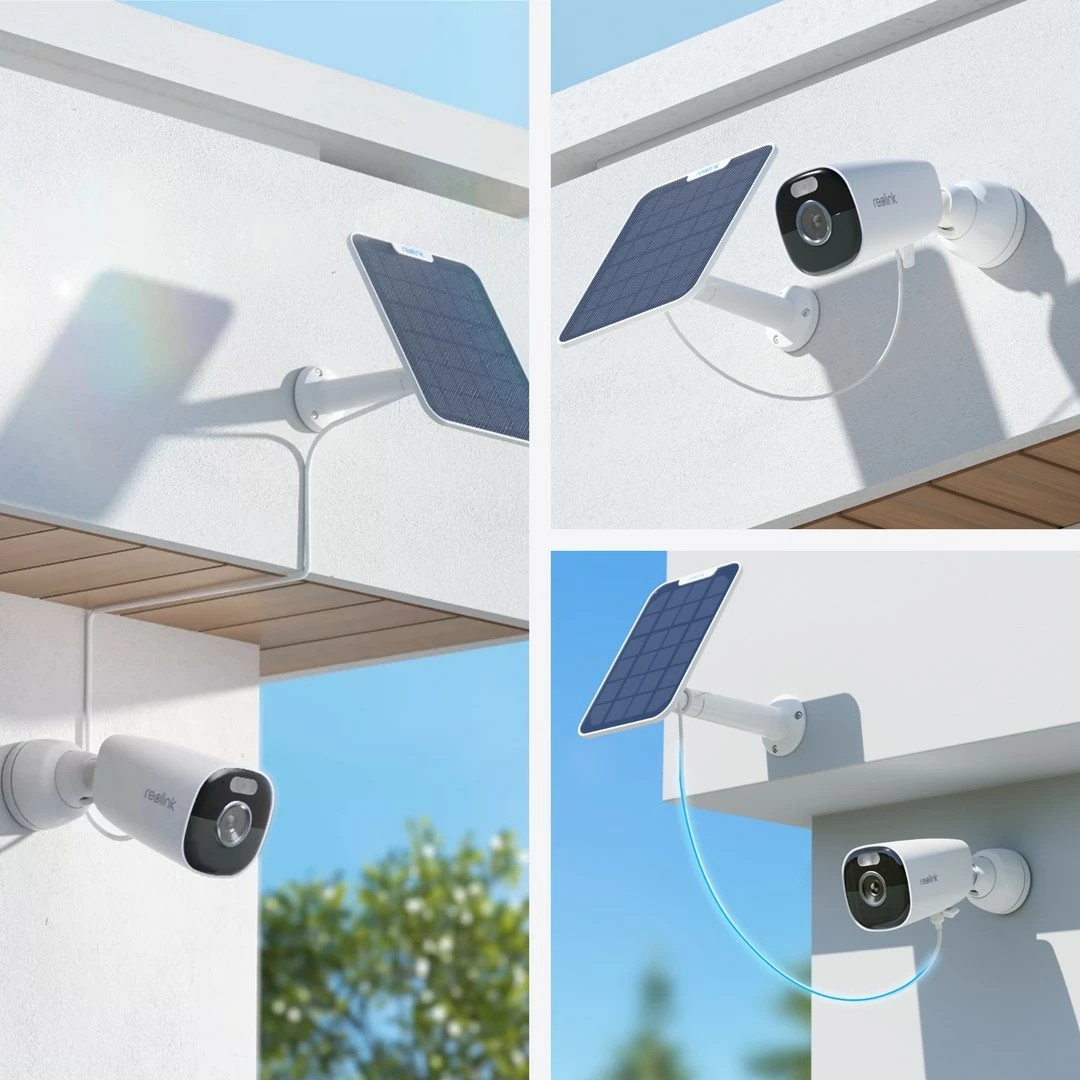 Kamerë e jashtme Reolink Argus Series B340, 5MP, Wi-Fi 5/2.4 GHz, Detektim i zgjuar, Vizion nate me ngjyra