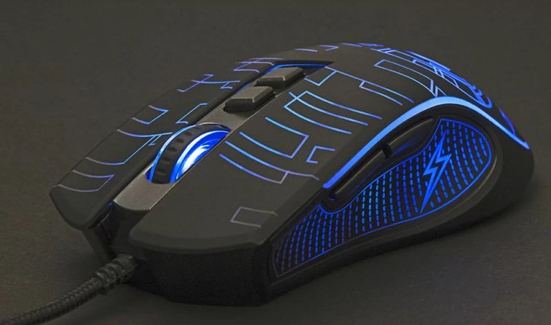 maus gaming Gembird RGB, i zi
